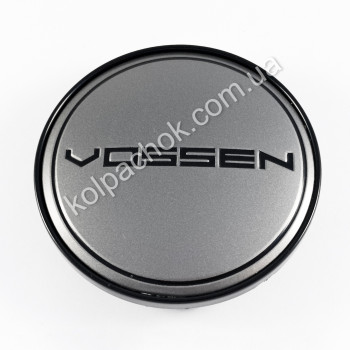 Ковпачок на диски Vossen графіт (62-68мм) Ковпачок на диски Vossen графіт (62-68мм)