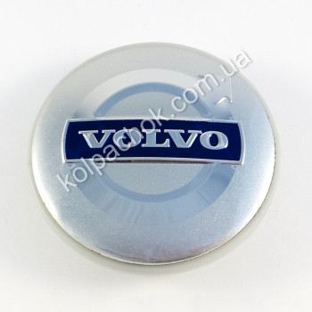 Ковпачок Volvo для дисків Land Rover срібло (62мм)
