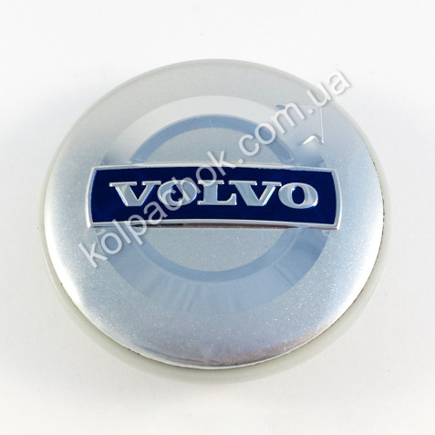 Ковпачок Volvo для дисків Land Rover срібло (62мм)