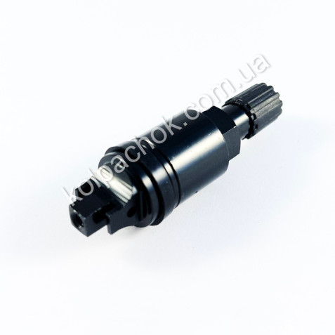 Черный разборной вентиль для дисков (под датчик) TPMS-33-bl