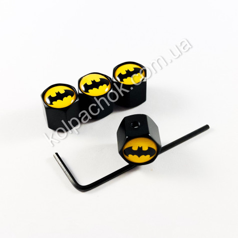 Ковпачки на ніпеля Batman чорні