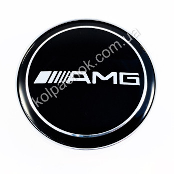 Колпачок на диски Mercedes-Benz AMG (60мм) Колпачок на диски Mercedes-Benz AMG (60мм)