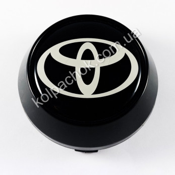 Колпачок на диски Toyota конус/черный (56-60мм) Колпачок на диски Toyota конус/черный (56-60мм)