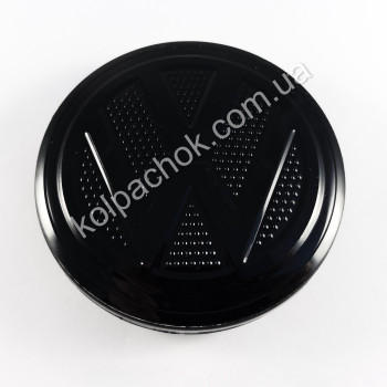 Ковпачок на диски VolksWagen чорний глянець 5G0601171 (66мм)