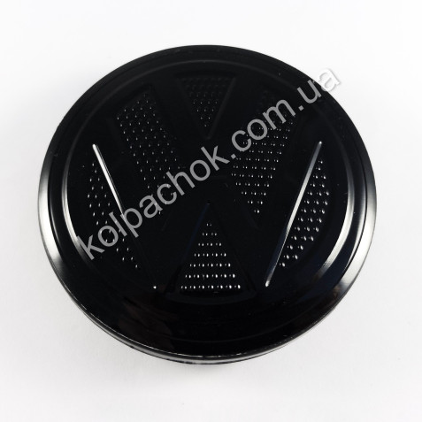Ковпачок на диски VolksWagen чорний глянець 5G0601171 (66мм)