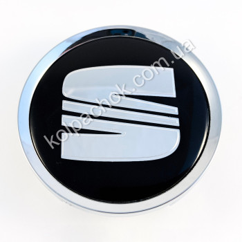 Ковпачок Seat хром лого для Mercedes-Benz дисків (75мм) Ковпачок Seat хром лого для Mercedes-Benz дисків (75мм)