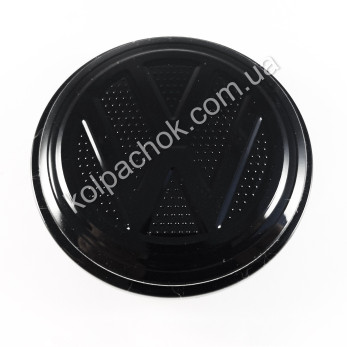 Колпачок VolksWagen черный глянец для Skoda дисков 5JA601151A / 5E0601151 (56мм) Колпачок VolksWagen черный глянец для Skoda дисков 5JA601151A / 5E0601151 (56мм)