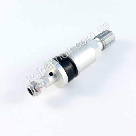 Серый матовый разборной вентиль для дисков (под датчик) TPMS-34