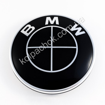 Емблема BMW 51147498981 чорна 95мм. Емблема BMW 51147498981 чорна 95мм.