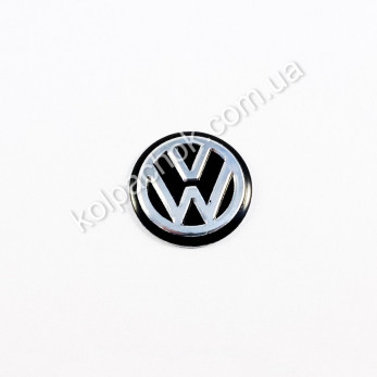 Эмблема / наклейка / значок на ключ Volkswagen (14мм)