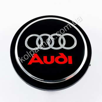 Колпачок Audi на диски Volkswagen 3B7601171 красный лого (65мм) Колпачок Audi на диски Volkswagen 3B7601171 красный лого (65мм)
