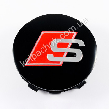 Колпачок Audi S-line для BMW дисков 36136850834 (56мм) Колпачок Audi S-line для BMW дисков 36136850834 (56мм)
