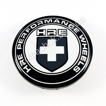 Ковпачок на диски HRE ч/б (65-68мм) Ковпачок на диски HRE ч/б (65-68мм)