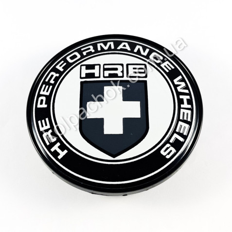 Колпачок на диски HRE ч/б (56-60мм)
