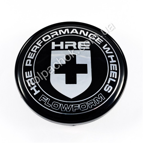 Ковпачок на диски HRE чорний (65-68мм)