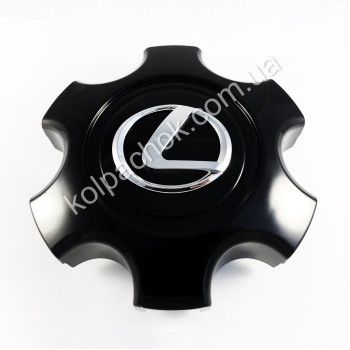 Ковпачок на диски Lexus GX470 42603-60520 чорний глянець
