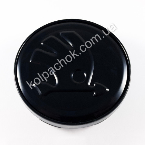 Ковпачок Skoda для Audi дисків чорний мат 8W0601170/4M0601170 (61мм)