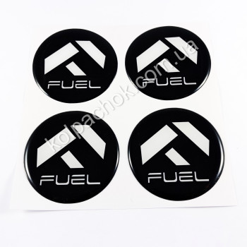 Наклейки для колпачков на диски Fuel (58мм) Наклейки для колпачков на диски Fuel (58мм)