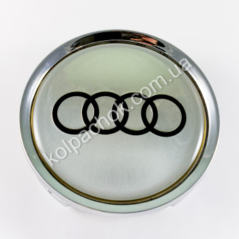 Колпачок Audi хром для Mercedes-Benz дисков (75мм) Колпачок Audi хром для Mercedes-Benz дисков (75мм)