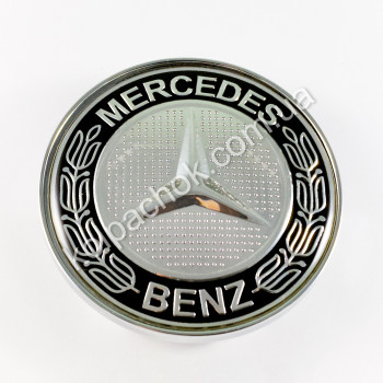 Колпачок на диски Mercedes-Benz черный кант (65-68мм)