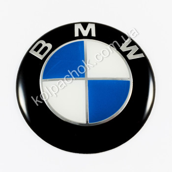 Наклейка BMW синьо-біла 73мм.
