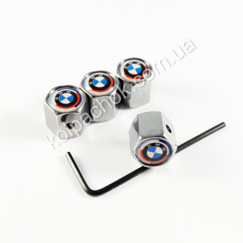 Колпачки на ниппеля BMW M 50 Year Anniversary хром