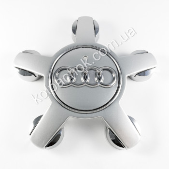 Колпачок на диски Audi 4F0601165N серебро (135мм) Колпачок на диски Audi 4F0601165N серебро (135мм)
