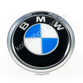 Колпачок на диски BMW хром/сине-белый лого (74мм) Колпачок на диски BMW хром/сине-белый лого (74мм)