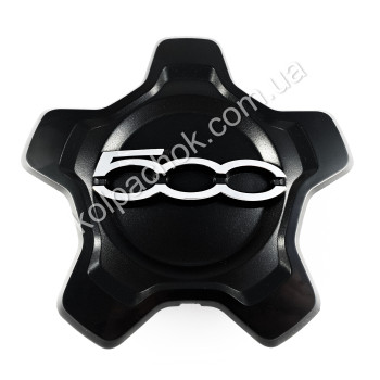 Колпачок на диски Fiat 500x 0735626312 / 735626312 черный 
