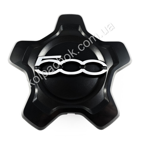 Ковпачок на диски Fiat 500x 0735626312 / 735626312 чорний
