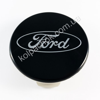 Колпачок на диски Ford черный/хром лого FL34-1A096-CA (65мм) (Оригинал) Колпачок на диски Ford черный/хром лого FL34-1A096-CA (65мм) (Оригинал)