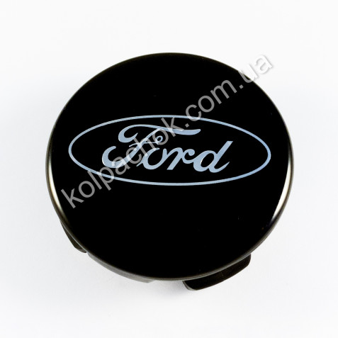 Ковпачок на диски Ford 6M211003AA чорний (55мм) (Оригінал)