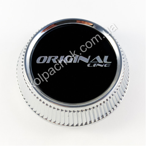 Ковпачок на диски Original Line 5314K64 ребристий конус (56-64мм)