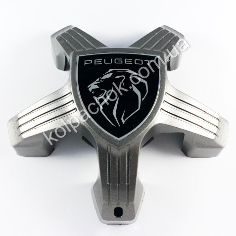 Ковпачок на диски Peugeot зірка графіт 9836678580 (134мм) (Оригінал)