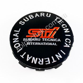 Ковпачок на диски Subaru STI Tecnica (56мм)