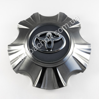 Колпачок на диски реплика Toyota графит CAP5042 (136мм)