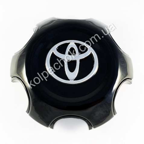 Колпачок на диски Toyota LC Prado 120 черный глянец 42603-60500