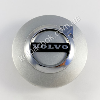 Ковпачок на диски Volvo срібло 31471435 / 31400897 (64мм) (Оригінал) Ковпачок на диски Volvo срібло 31471435 / 31400897 (64мм) (Оригінал)