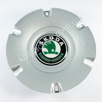 Колпачок Skoda для VolksWagen дисков 3C0601149Q зел. лого (58-146мм) Колпачок Skoda для VolksWagen дисков 3C0601149Q зел. лого (58-146мм)