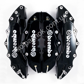 Накладки на супорт Brembo чорний/великий розмір Накладки на супорт Brembo чорний/великий розмір