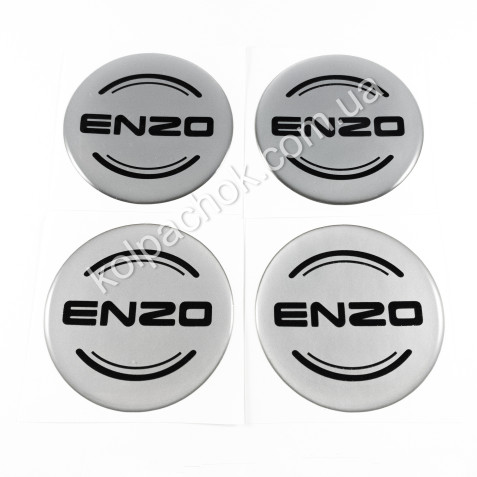 Наклейки для ковпачків на диски ENZO (60мм)
