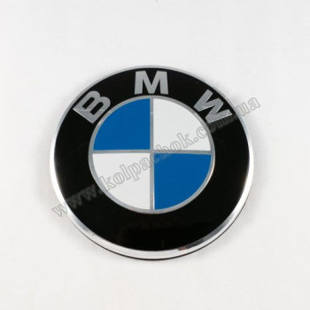 Емблема BMW F10/E81/F07/E63 51147057794 82мм.