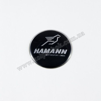 Эмблема BMW Hamann 45мм. (Руль) Эмблема BMW Hamann 45мм. (Руль)