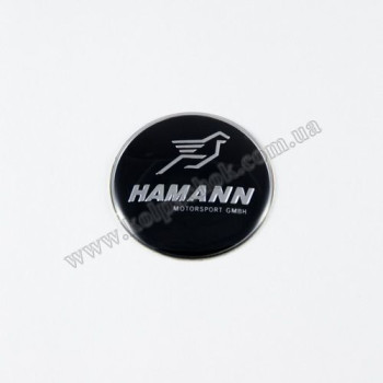 Эмблема BMW Hamann 45мм. (Руль) Эмблема BMW Hamann 45мм. (Руль)