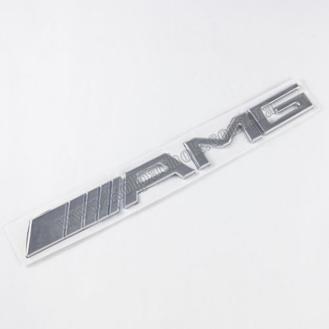 Хромований логотип AMG для автомобілів Mercedes-Benz #2