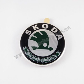 Емблема Skoda 6Y9853621 79мм. Емблема Skoda 6Y9853621 79мм.
