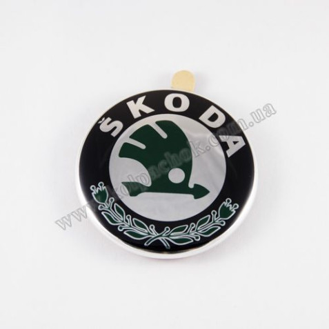 Емблема Skoda 6Y9853621 79мм.