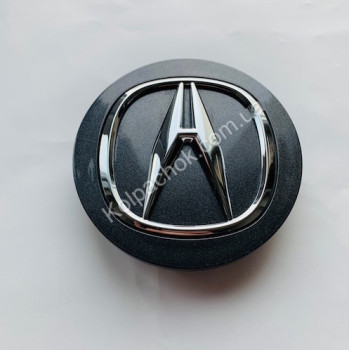 Колпачок на диски Acura графит/хром лого 44732-TZ3-A10 (69мм) (Оригинал) Колпачок на диски Acura графит/хром лого 44732-TZ3-A10 (69мм) (Оригинал)