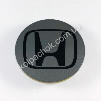 Ковпачок на диски Honda графіт/чорний лого 44732-T2A-A01 (69мм) (Оригінал)