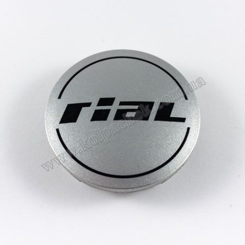 Ковпачок на диски Rial N30 срібло (Оригінал)